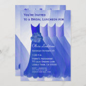 ブリデッシュ·ランチョンまたはブルンチ·ブ王室のルー·ドレス 招待状 (正面/裏面)