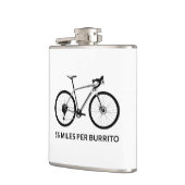 ブリトあたり56マイル フラスク (左)