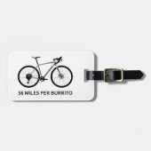 ブリトあたり56マイル ラゲッジタグ (正面横)