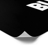 ブリトおもしろいーズブリトプンダークBG ポスター (角)