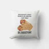 ブリトス食べイオンリーBurrito クッション (正面)