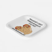 ブリトスIオンリー食べブリトパーティー ペーパープレート (傾斜あり)