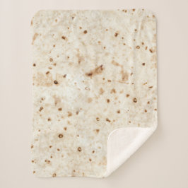 ブリトブランケットフラワートルティーヤシェルパフリーススロー シェルパブランケット