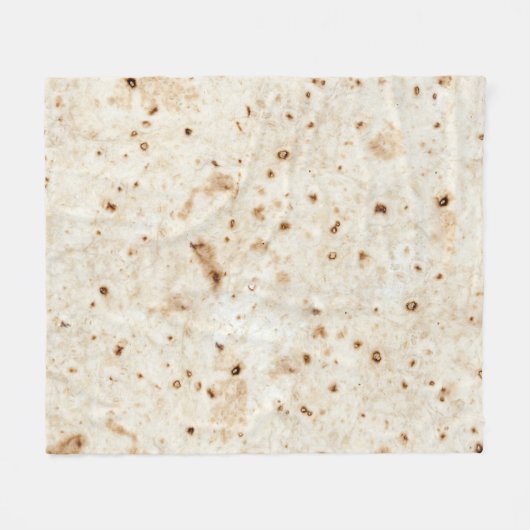 ブリトブランケット小麦粉トルティーヤタコファストフードラップ フリースブランケット (正面(横))