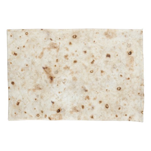 ブリトブランケット小麦粉トルティーヤタコファストフードラップ 枕カバー (正面)