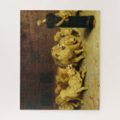 ブリトン・リヴィエールによるライオンズデンのダニエル ジグソーパズル (縦)