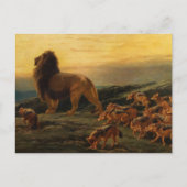 ブリトン・リヴィエールの王とその衛星 シーズンポストカード (正面)