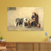 ブリトンRiviere - Fidelity キャンバスプリント (インサイチュ (リビング))