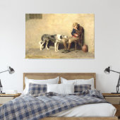 ブリトンRiviere - Fidelity キャンバスプリント (インサイチュ (寝室))