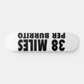 ブリトーのスケートボードごとの38マイル スケートボード (横)