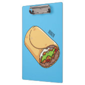 ブリトー漫画イラストレーション クリップボード (左)