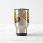 ブリトー漫画イラストレーション トラベルマグ (中央)