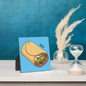 ブリトー漫画イラストレーション フォトプラーク (インサイチュ)