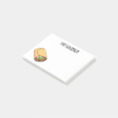 ブリトー漫画イラストレーション ポストイット (アングル)