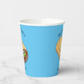 ブリトー漫画イラストレーション 紙コップ (左)