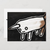 ブリトー・ユニコーン！ ポストカード (正面/裏面)