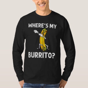 ブリト男性へウィメンズブリトスタコサルサメキシコ Tシャツ