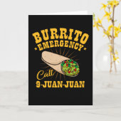 ブリト緊急通報国家ブリトデー カード (黄色い花)