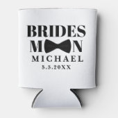 ブリドエレガントスマン白黒ボー結婚ズ 缶クーラー (正面)