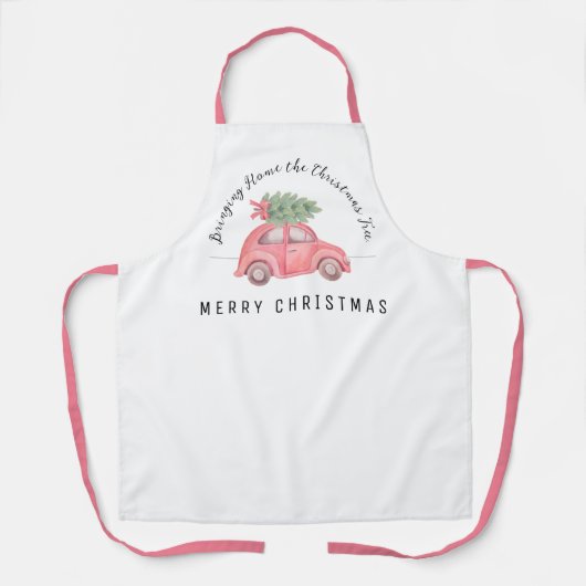 ブリニングホームザクリスマスツリーエプロン エプロン (正面)