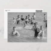 ブリニーのはがきに男の子。1920年代写真 ポストカード (正面/裏面)