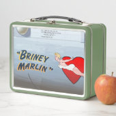 ブリニーマーリンB-24ノーズアート(ヴィンテージフゼラージ) メタルランチボックス (インサイチュ)