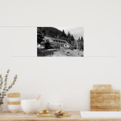 ブリノン、WAオリンピックインオンフードキャナルのビュー ポスター (キッチン)