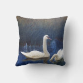 ブリノ・リジェフォス・リードの白鳥 クッション (裏面)