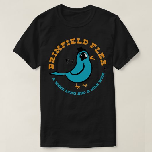 ブリムフィールドフリーエッセンシャル Tシャツ (デザイン正面)
