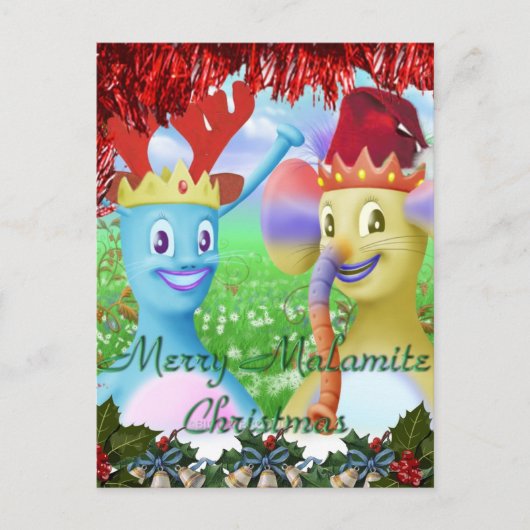 ブリムレストでのクリスマス シーズンポストカード (正面)