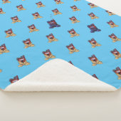 ブリヤードシェルパ毛布 シェルパブランケット (3/4)