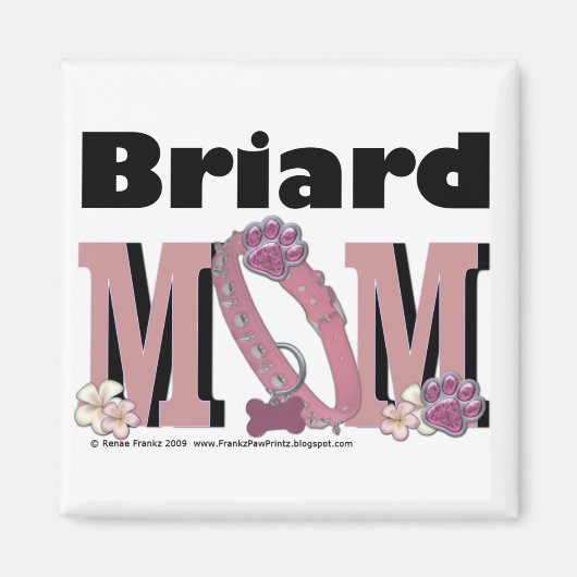 ブリヤード・ママ マグネット (正面)