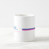 ブリュウ。（旧Mom）おもしろマグカップ コーヒーマグカップ (中央)