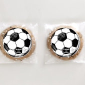 ブリュウ。誕生日サッカーラウンドシール ラウンドシール