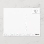 ブリュエゲルによるキリストの駆け引きトレーダー ポストカード (裏面)