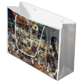 ブリュエル・カーニバルと四旬節の戦い ラージペーパーバッグ (正面アングル)