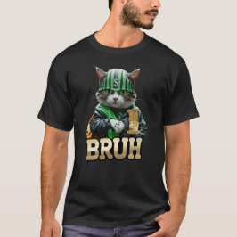 ブリュッと猫ミームの大きなドルキティ Tシャツ