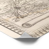 ブリュッセルとベルギー ポスター (角)