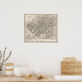 ブリュッセルとベルギー ポスター (キッチン)