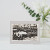 ブリュッセルに駐留する解放ベルギー軍 ポストカード (スタンド正面)