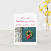 ブリュッセルのクリスマス カード (黄色い花)