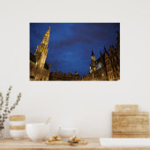 ブリュッセルのグランプラス ポスター (キッチン)