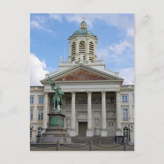 ブリュッセルのベルギー王室の宮殿の礼拝堂 ポストカード (正面)