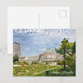ブリュッセルのボタニック公園 シーズンポストカード (正面/裏面)