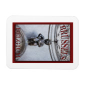 ブリュッセルのMannekin Pis マグネット (横)