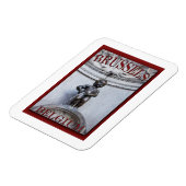 ブリュッセルのMannekin Pis マグネット (左側)