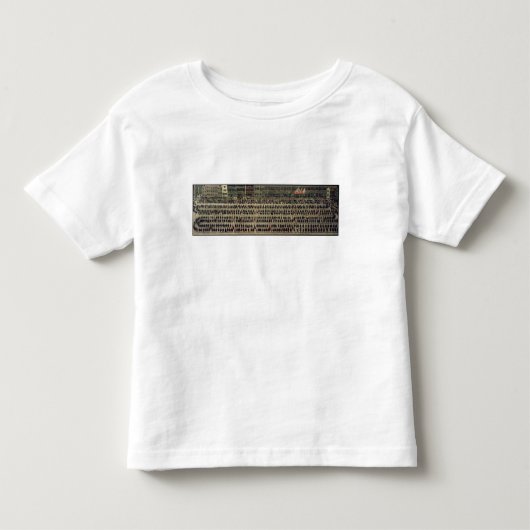 ブリュッセルのOmmeganck トドラーTシャツ (正面)