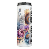 ブリュッセルグリフォンお洒落フローラチャーム タンブラー (裏面)