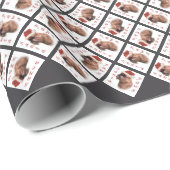 ブリュッセルグリフォンサンタポーズ ラッピングペーパー (ロールコーナー)