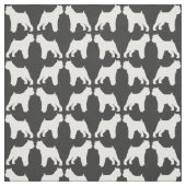 ブリュッセルグリフォンシルエット ファブリック (見本)